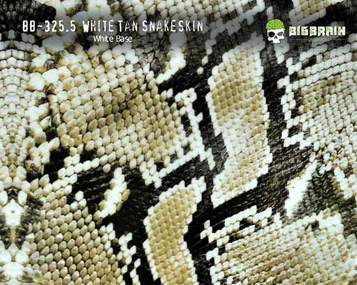 325.5 Whitetan Snakeskin