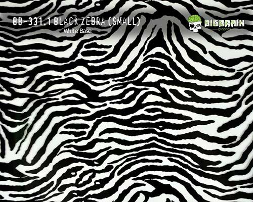 331.1 Black Zebra (Small)