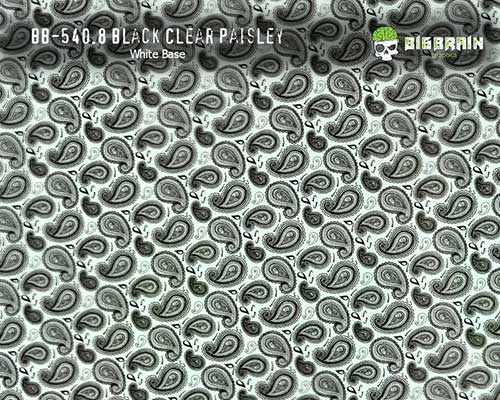 540.8 Black Clear Paisley
