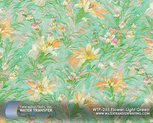 WTP-255 Flower-Light Green