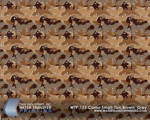 WTP-153 Camo Small - Tan, Brown, Grey