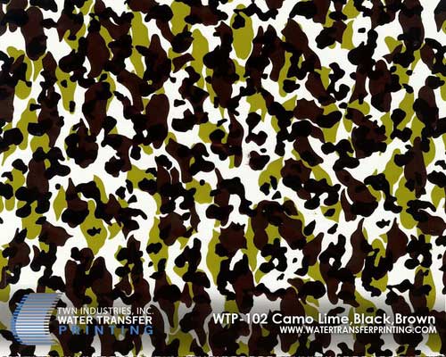 WTP-102 Camo Lime, Black, Brown