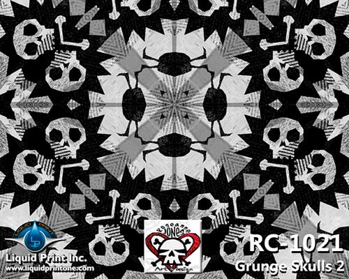 RC-1021 Grunge Skulls 2