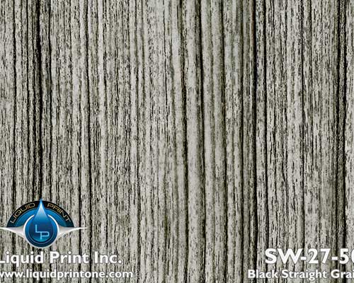 SW-27-50 Black Straight Grain